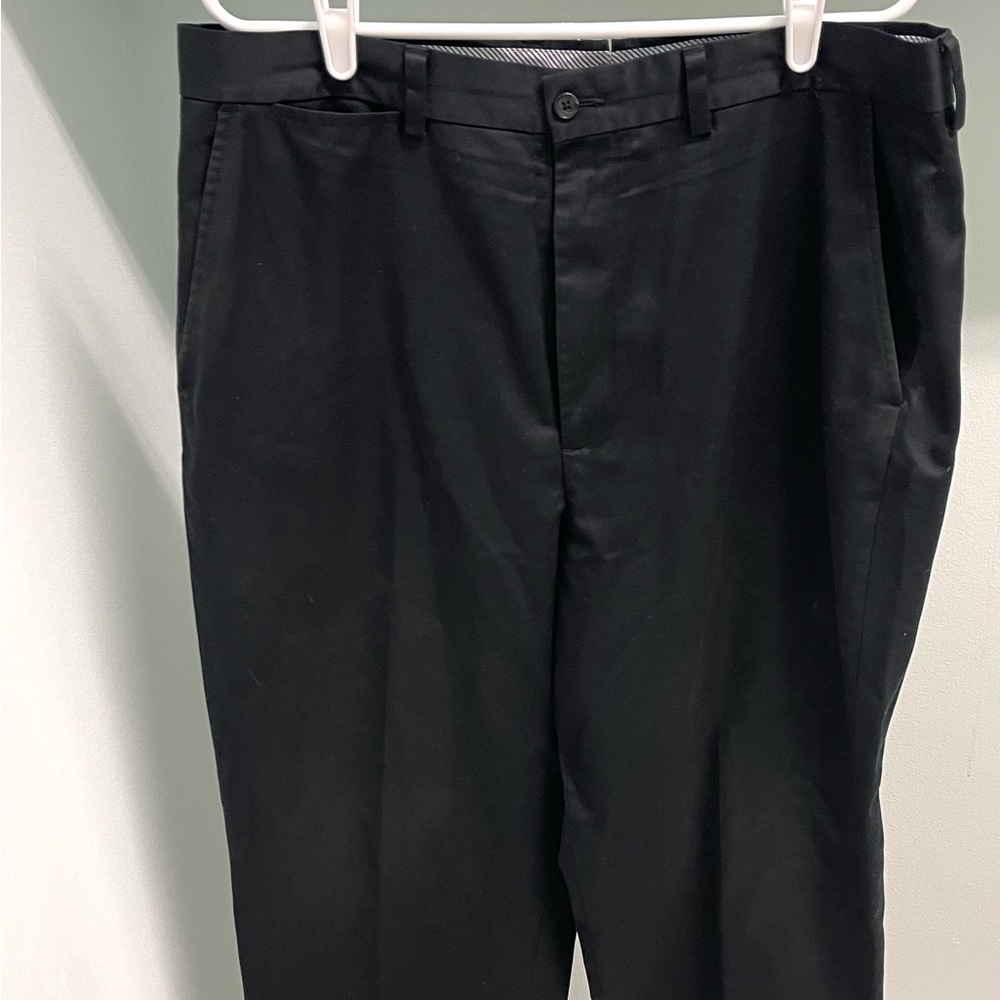 Black casual slacks by D Cremieux